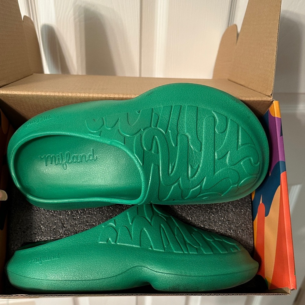 Mifland Green Mule/Slide